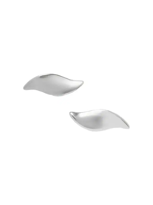 Leaf Silver-tone Clip Earrings Leaf Silver-tone Clip Earrings