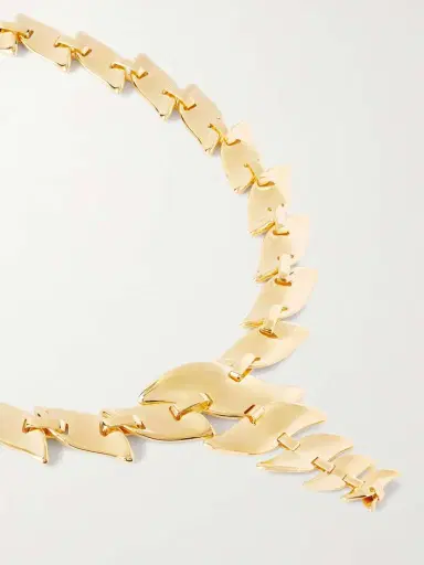Khaite Leaf Gold-plated Necklace | Thumbnail 4 Khaite Leaf Gold-plated Necklace | Thumbnail 4
