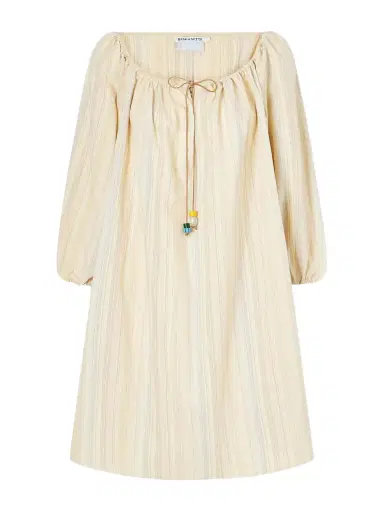 BERNADETTE Bonnie Striped Cotton Mini Dress | Thumbnail 1 BERNADETTE Bonnie Striped Cotton Mini Dress | Thumbnail 1