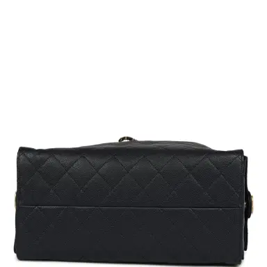 Chanel Chanel Medium 25 Hobo Bag Dark Navy Caviar Antique Gold Hardware | Thumbnail 7 Chanel Chanel Medium 25 Hobo Bag Dark Navy Caviar Antique Gold Hardware | Thumbnail 7