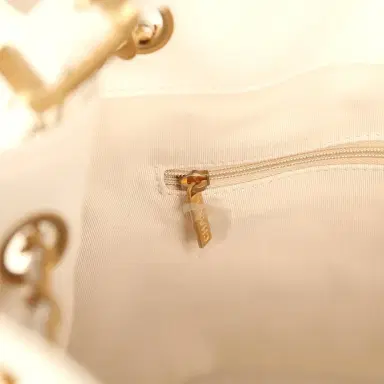 Chanel Chanel Small Coco Hobo Bag White Calfskin Antique Gold Hardware | Thumbnail 10 Chanel Chanel Small Coco Hobo Bag White Calfskin Antique Gold Hardware | Thumbnail 10