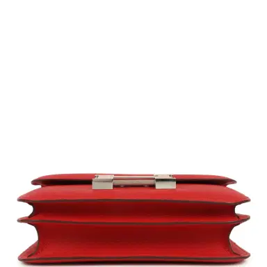 HERMÈS Hermes Constance 18 Rouge Radieux Epsom Lacquered Palladium Hardware | Thumbnail 6 HERMÈS Hermes Constance 18 Rouge Radieux Epsom Lacquered Palladium Hardware | Thumbnail 6