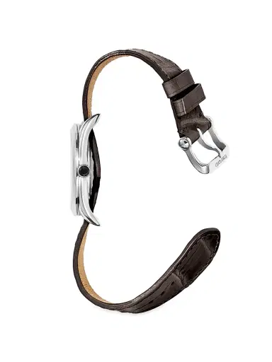 TOM FORD Men's 002 Stainless Steel & Leather Strap Automatic Watch - White Brown | Thumbnail 4 TOM FORD Men's 002 Stainless Steel & Leather Strap Automatic Watch - White Brown | Thumbnail 4