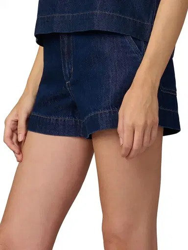 Joe's Jeans Women's The Karter Denim Trouser Shorts - Honor | Thumbnail 4 Joe's Jeans Women's The Karter Denim Trouser Shorts - Honor | Thumbnail 4