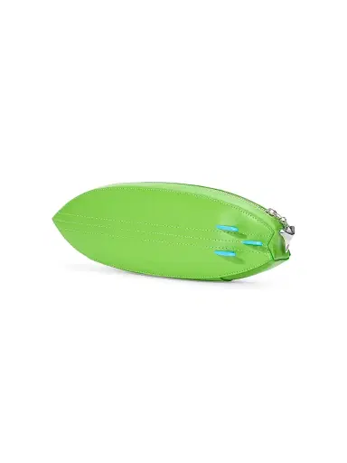 Staud Women's Surfboard Leather Clutch - Sprout | Thumbnail 3 Staud Women's Surfboard Leather Clutch - Sprout | Thumbnail 3