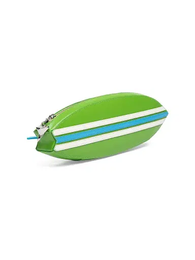 Staud Women's Surfboard Leather Clutch - Sprout | Thumbnail 1 Staud Women's Surfboard Leather Clutch - Sprout | Thumbnail 1