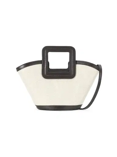 Staud Women's Shirley Mini Two-Tone Bucket Bag | Thumbnail 3 Staud Women's Shirley Mini Two-Tone Bucket Bag | Thumbnail 3