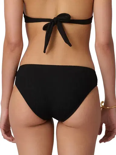 Shoshanna Women's Ring-Detail Bikini Bottom - Jet | Thumbnail 3 Shoshanna Women's Ring-Detail Bikini Bottom - Jet | Thumbnail 3
