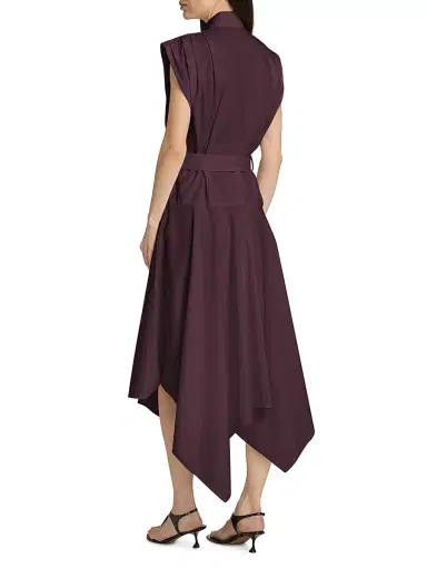 Proenza Schouler Women's Adinna Cotton Shirting Dress | Thumbnail 5 Proenza Schouler Women's Adinna Cotton Shirting Dress | Thumbnail 5