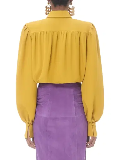 Valentino Garavani Women's Cady Couture Shirt | Thumbnail 4 Valentino Garavani Women's Cady Couture Shirt | Thumbnail 4