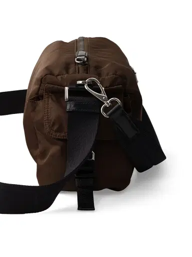 Prada Men's Explore Re-Nylon and Leather Bag - Brown | Thumbnail 6 Prada Men's Explore Re-Nylon and Leather Bag - Brown | Thumbnail 6