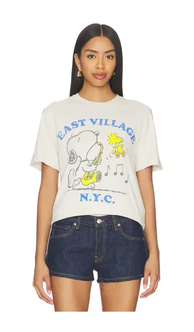 Junk Food Snoopy East Village Tee | Thumbnail 3 Junk Food Snoopy East Village Tee | Thumbnail 3