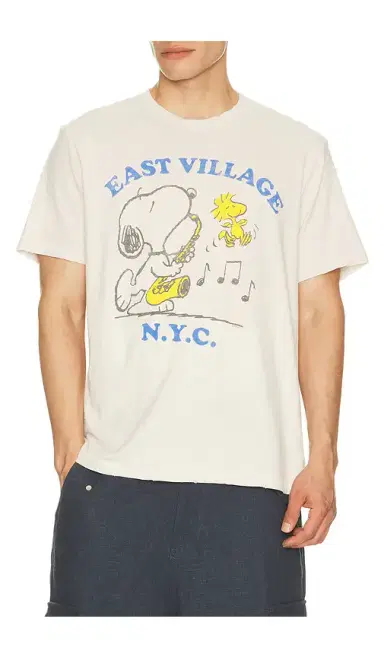 Junk Food Snoopy East Village Tee | Thumbnail 1 Junk Food Snoopy East Village Tee | Thumbnail 1
