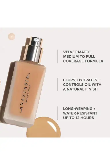 Anastasia Beverly Hills Impeccable Blurring Second Skin Matte Foundation | Thumbnail 8 Anastasia Beverly Hills Impeccable Blurring Second Skin Matte Foundation | Thumbnail 8