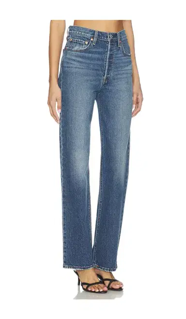 Levi's Ribcage Full Length Straight Leg Jeans | Thumbnail 2 Levi's Ribcage Full Length Straight Leg Jeans | Thumbnail 2