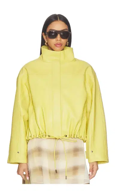 Aexae Leather Pebble Utility Jacket | Thumbnail 1 Aexae Leather Pebble Utility Jacket | Thumbnail 1