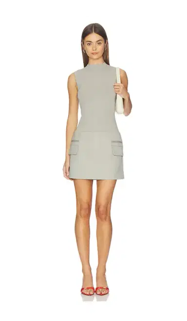 ET OCHS Vander Knit Combo Mini Dress | Thumbnail 1 ET OCHS Vander Knit Combo Mini Dress | Thumbnail 1