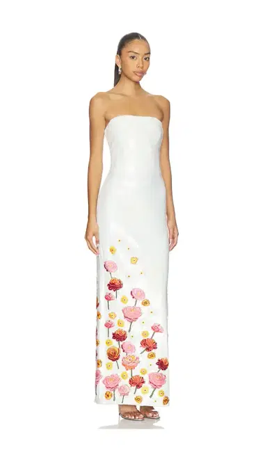 AFEW Rahul Mishra Rahul Mishra Sequined Corset Maxi Dress | Thumbnail 2 AFEW Rahul Mishra Rahul Mishra Sequined Corset Maxi Dress | Thumbnail 2