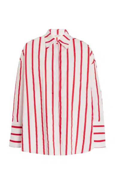 ELCE Reverie Striped Cotton Poplin Shirt | Thumbnail 6 ELCE Reverie Striped Cotton Poplin Shirt | Thumbnail 6