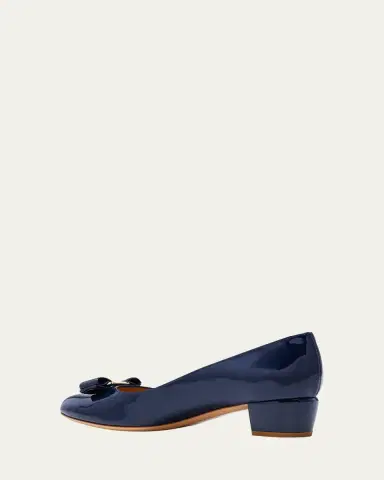 FERRAGAMO Vara Bow Leather Low Pumps | Thumbnail 5 FERRAGAMO Vara Bow Leather Low Pumps | Thumbnail 5