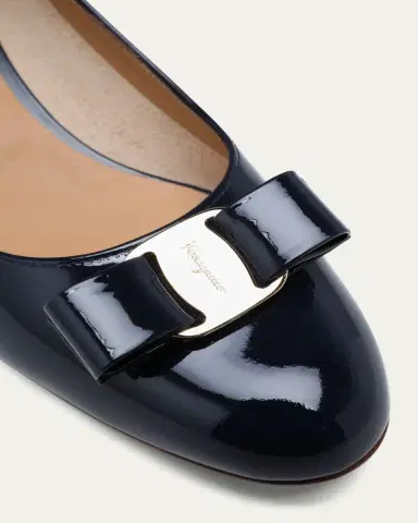 FERRAGAMO Vara Bow Leather Low Pumps | Thumbnail 6 FERRAGAMO Vara Bow Leather Low Pumps | Thumbnail 6