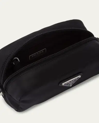 Prada Re-Nylon Travel Pouch Bag | Thumbnail 3 Prada Re-Nylon Travel Pouch Bag | Thumbnail 3