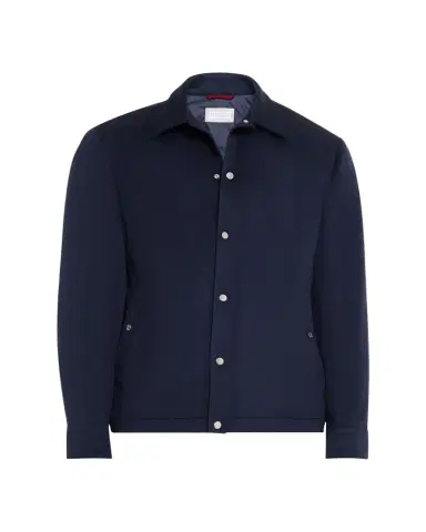 Brunello Cucinelli Men's Cashmere Flannel Jacket | Thumbnail 1 Brunello Cucinelli Men's Cashmere Flannel Jacket | Thumbnail 1