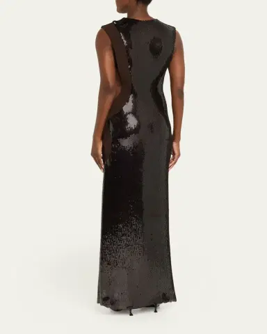 Christopher Esber Opaline Sequin Cut-Out Dress | Thumbnail 3 Christopher Esber Opaline Sequin Cut-Out Dress | Thumbnail 3