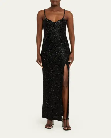 ALICE + OLIVIA Nina Embellished Maxi Dress | Thumbnail 2 ALICE + OLIVIA Nina Embellished Maxi Dress | Thumbnail 2