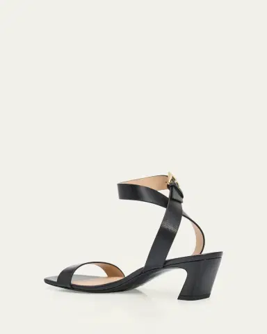 Stuart Weitzman 0mm Sai Leather Ankle-Strap Sandals | Thumbnail 4 Stuart Weitzman 0mm Sai Leather Ankle-Strap Sandals | Thumbnail 4