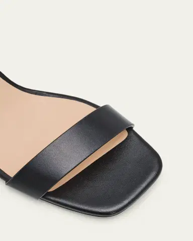 Stuart Weitzman 0mm Sai Leather Ankle-Strap Sandals | Thumbnail 5 Stuart Weitzman 0mm Sai Leather Ankle-Strap Sandals | Thumbnail 5
