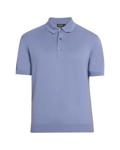 Zegna Men's Osai Cotton Polo Shirt | Thumbnail 1 Zegna Men's Osai Cotton Polo Shirt | Thumbnail 1