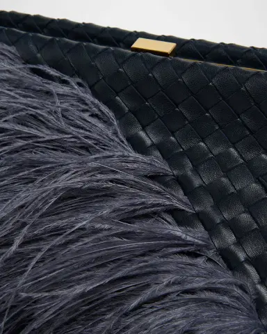 Bottega Veneta 1998 Feather Leather Shoulder Bag | Thumbnail 10 Bottega Veneta 1998 Feather Leather Shoulder Bag | Thumbnail 10
