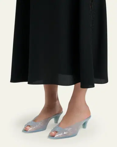 Chloé Knotted Jelly Mules | Thumbnail 2 Chloé Knotted Jelly Mules | Thumbnail 2