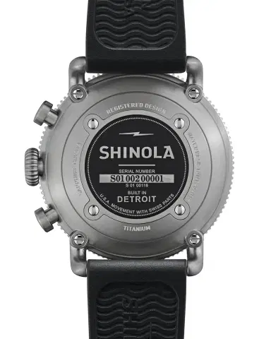 Shinola 48mm Limited Edition Black Blizzard Watch | Thumbnail 5 Shinola 48mm Limited Edition Black Blizzard Watch | Thumbnail 5