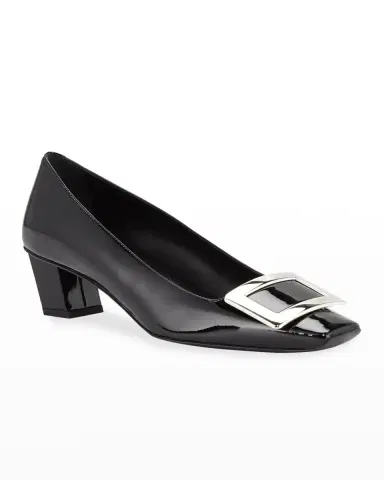 Roger Vivier Decollette Belle Vivier Patent Pumps | Thumbnail 2 Roger Vivier Decollette Belle Vivier Patent Pumps | Thumbnail 2