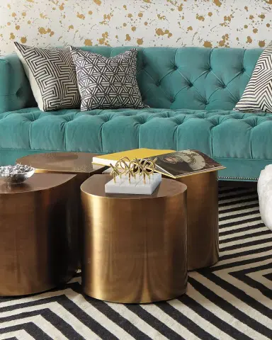 Jonathan Adler Brass Tic Tac Toe Set | Thumbnail 2 Jonathan Adler Brass Tic Tac Toe Set | Thumbnail 2