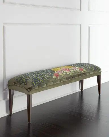 Haute House Peacock Bench, 62" | Thumbnail 2 Haute House Peacock Bench, 62" | Thumbnail 2
