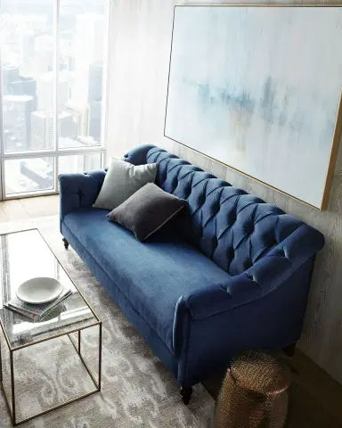 Haute House Raina Tufted Velvet Sofa 84" | Thumbnail 4 Haute House Raina Tufted Velvet Sofa 84" | Thumbnail 4