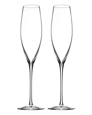 Waterford Crystal Elegance Champagne Flutes, Set of 2 | Thumbnail 1 Waterford Crystal Elegance Champagne Flutes, Set of 2 | Thumbnail 1