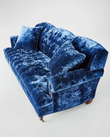 Haute House Divine Crushed Velvet Sofa, 96" | Thumbnail 2 Haute House Divine Crushed Velvet Sofa, 96" | Thumbnail 2