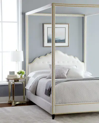 Haute House Athena King Canopy Bed | Thumbnail 2 Haute House Athena King Canopy Bed | Thumbnail 2