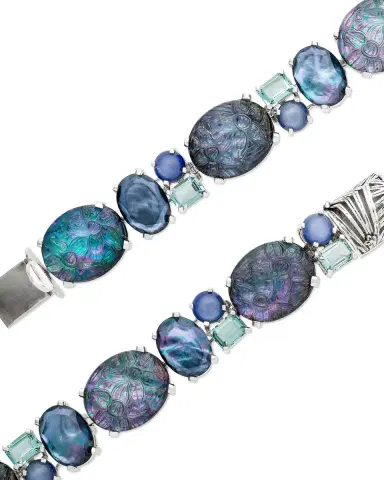 Stephen Dweck Multihued & Mixed Gemstones Bracelet | Thumbnail 2 Stephen Dweck Multihued & Mixed Gemstones Bracelet | Thumbnail 2