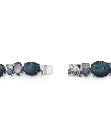 Stephen Dweck Multihued & Mixed Gemstones Bracelet | Thumbnail 5 Stephen Dweck Multihued & Mixed Gemstones Bracelet | Thumbnail 5