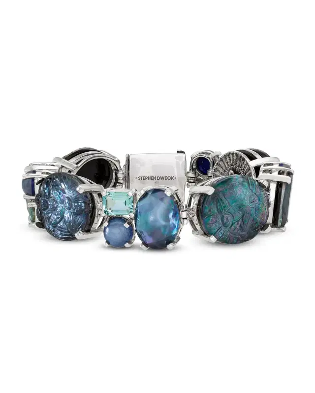 Multihued & Mixed Gemstones Bracelet Multihued & Mixed Gemstones Bracelet