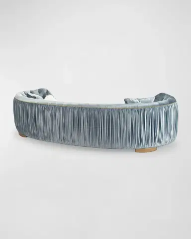Haute House Emma Curved Sofa, 118.5" | Thumbnail 4 Haute House Emma Curved Sofa, 118.5" | Thumbnail 4