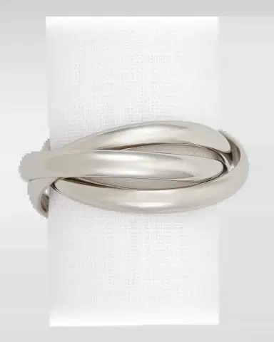 L 'Objet Three Ring Napkin Jewels, Set of 4 | Thumbnail 2 L 'Objet Three Ring Napkin Jewels, Set of 4 | Thumbnail 2