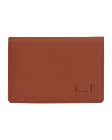 Royce New York Monogrammed Leather Card Holder Wallet | Thumbnail 1 Royce New York Monogrammed Leather Card Holder Wallet | Thumbnail 1