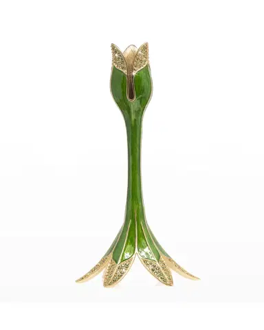 Jay Strongwater Tulip Medium Candlestick Holder | Thumbnail 2 Jay Strongwater Tulip Medium Candlestick Holder | Thumbnail 2