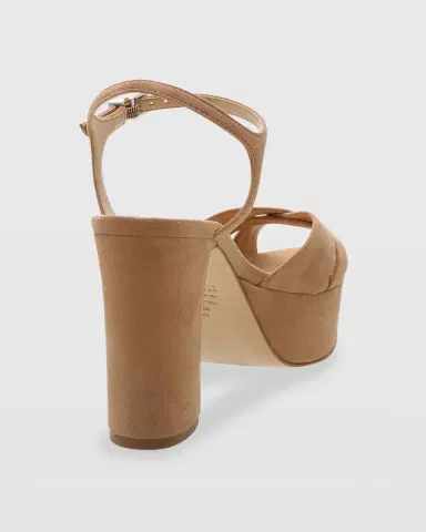Schutz Keefa Nubuck Ankle-Strap Platform Sandals | Thumbnail 4 Schutz Keefa Nubuck Ankle-Strap Platform Sandals | Thumbnail 4